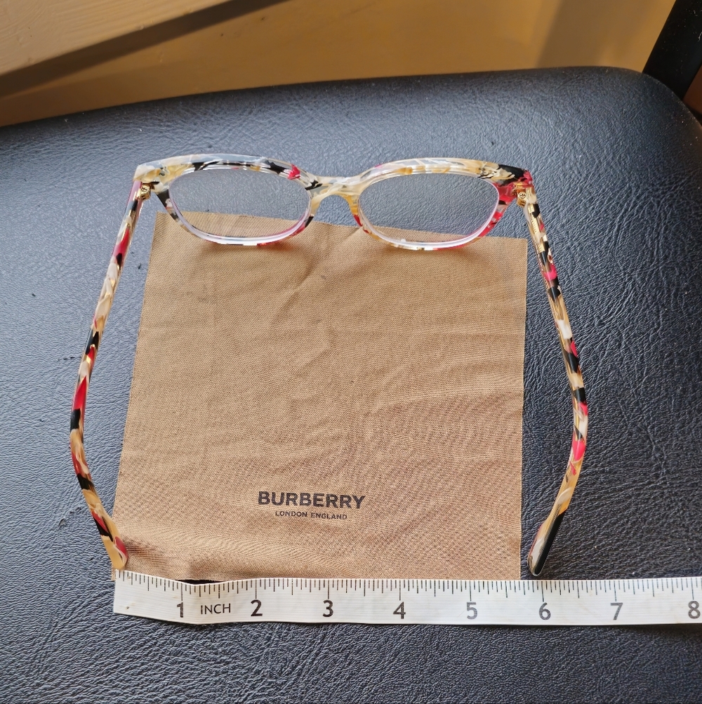 Burberry Multicolor Prescription Glasses - Picture 6 of 8